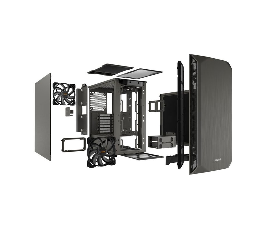Pure Base 500 | Midi Tower Case | Grijs