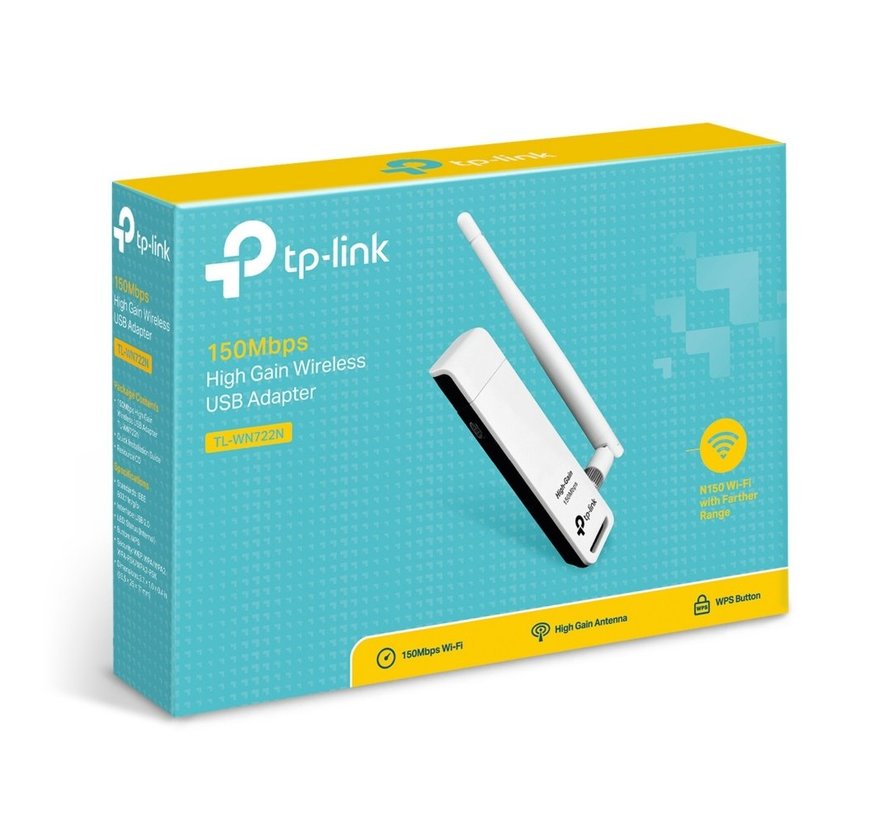TP-LINK TL-WN722N netwerkkaart WLAN 150 Mbit/s