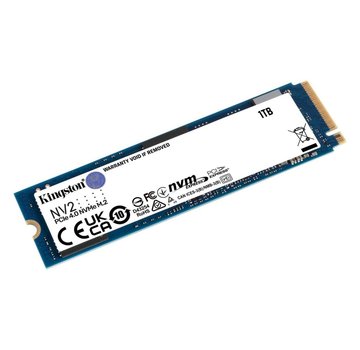 Kingston NV2 | 1TB NVMe SSD | M.2 Gen4 | 3.500MB/s Lezen | 2.100MB/s Schrijven