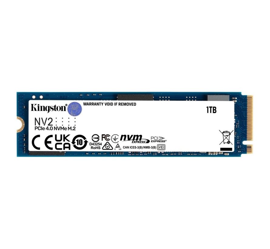 NV2 | 1TB NVMe SSD | M.2 Gen4 | 3.500MB/s Lezen | 2.100MB/s Schrijven