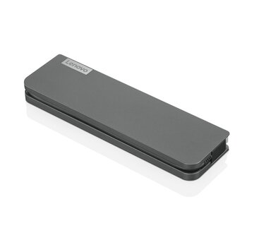 Lenovo USB-C Mini Dock | Bedraad | USB-C 3.2 Gen 1 | Grijs