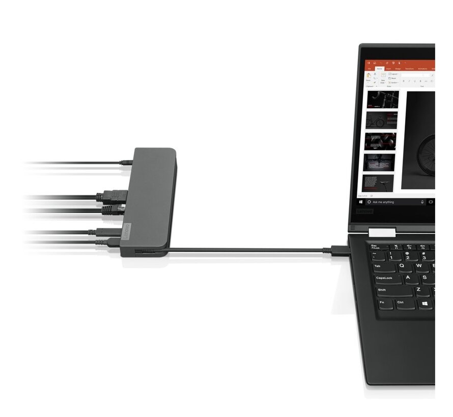 USB-C Mini Dock | Bedraad | USB-C 3.2 Gen 1 | Grijs