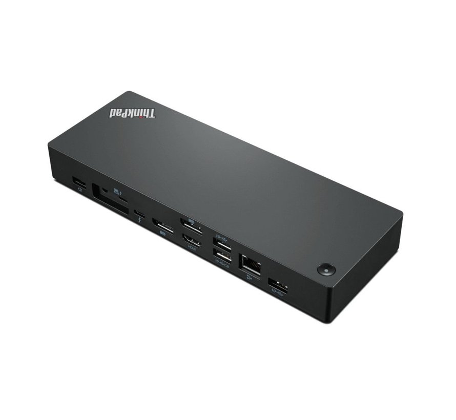 ThinkPad Universal Dock | Thunderbolt 4 | Bedraad | Zwart