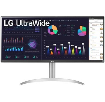 LG 34WQ65X-W computer monitor 86,4 cm (34") 2560 x 1080 Pixels UltraWide Quad HD LCD Grijs