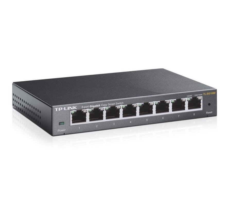 TL-SG108S | 8-Poorts Gigabit Desktop Switch | Unmanaged