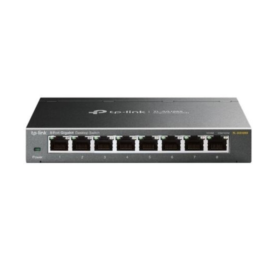 TL-SG108S | 8-Poorts Gigabit Desktop Switch | Unmanaged