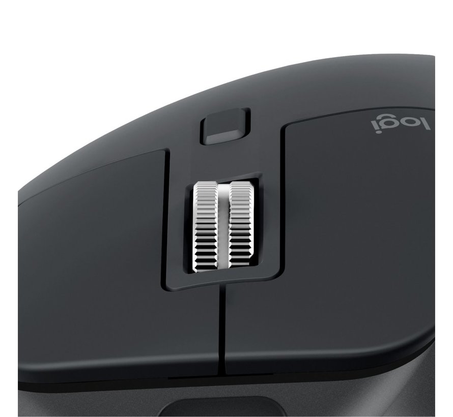 MX Master 3S | Draadloze Muis | RF-Draadloos + Bluetooth | 8000 DPI | Grafiet