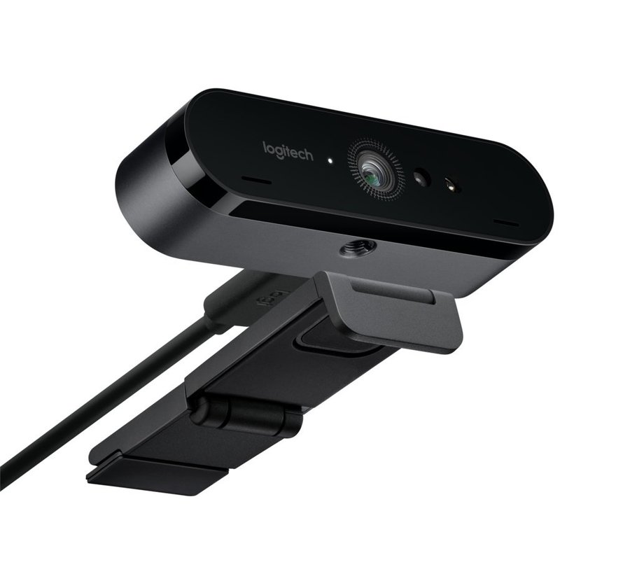 Brio webcam 13 MP 4096 x 2160 Pixels USB 3.2 Gen 1 (3.1 Gen 1) Zwart