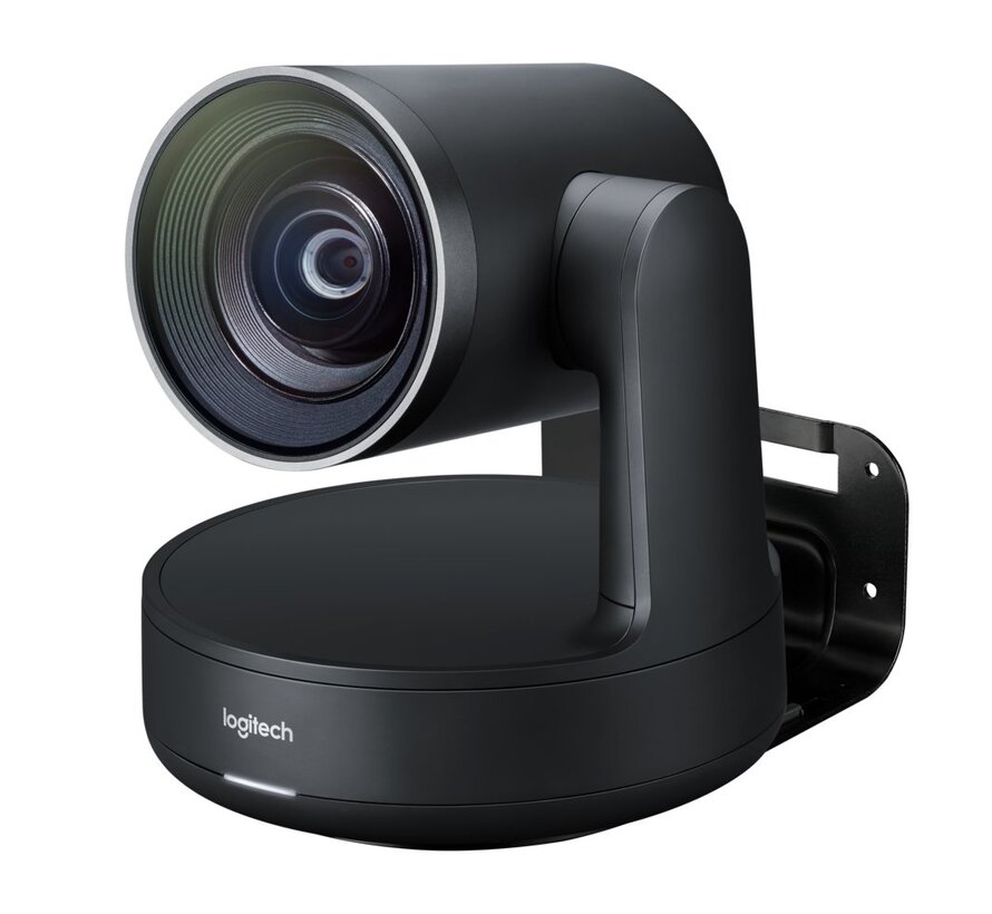 Rally Ultra-HD ConferenceCam | 4K PTZ-camera | 15x zoom | RightSense™ | Voor groepen tot 10 personen | Ethernet LAN | Zwart