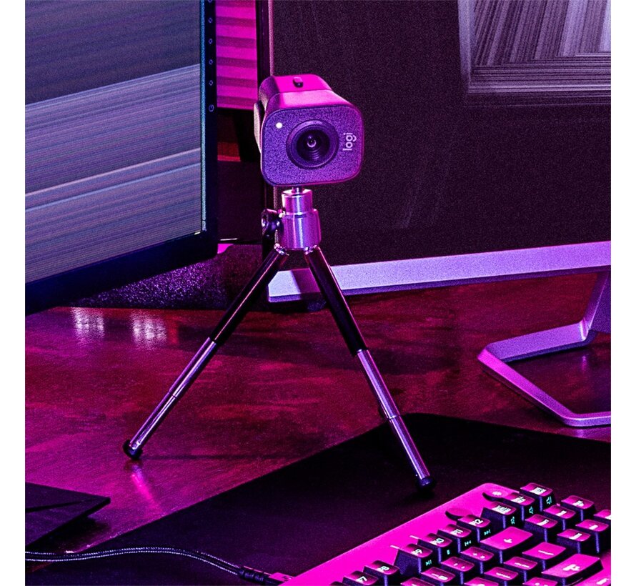 StreamCam | 1080p 60FPS USB-C Webcam met Microfoon | Grafiet