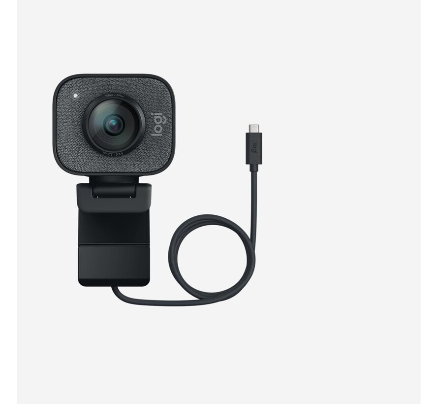 StreamCam | 1080p 60FPS USB-C Webcam met Microfoon | Grafiet