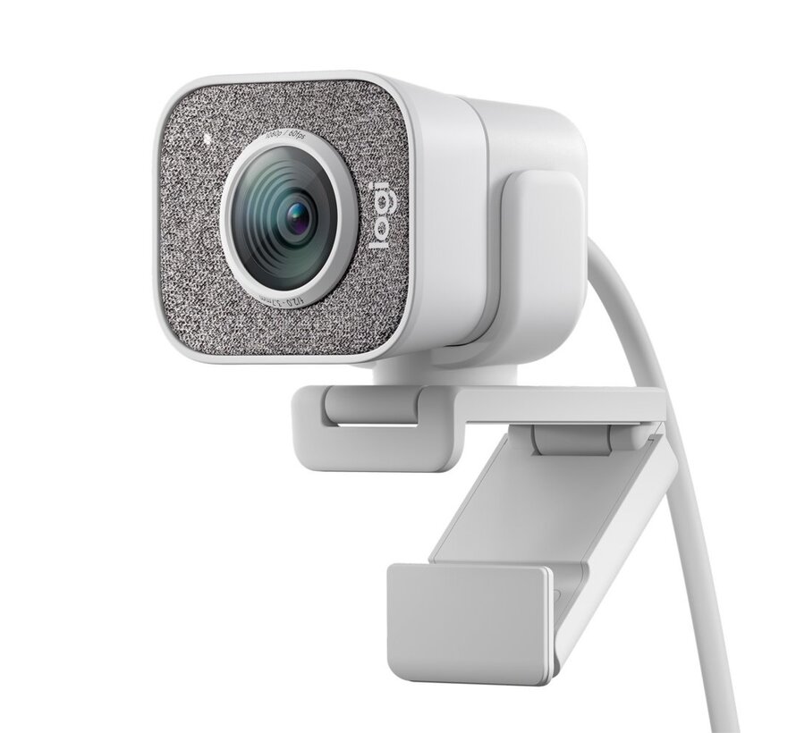 StreamCam | 1080p 60FPS USB-C Webcam met Microfoon | Wit