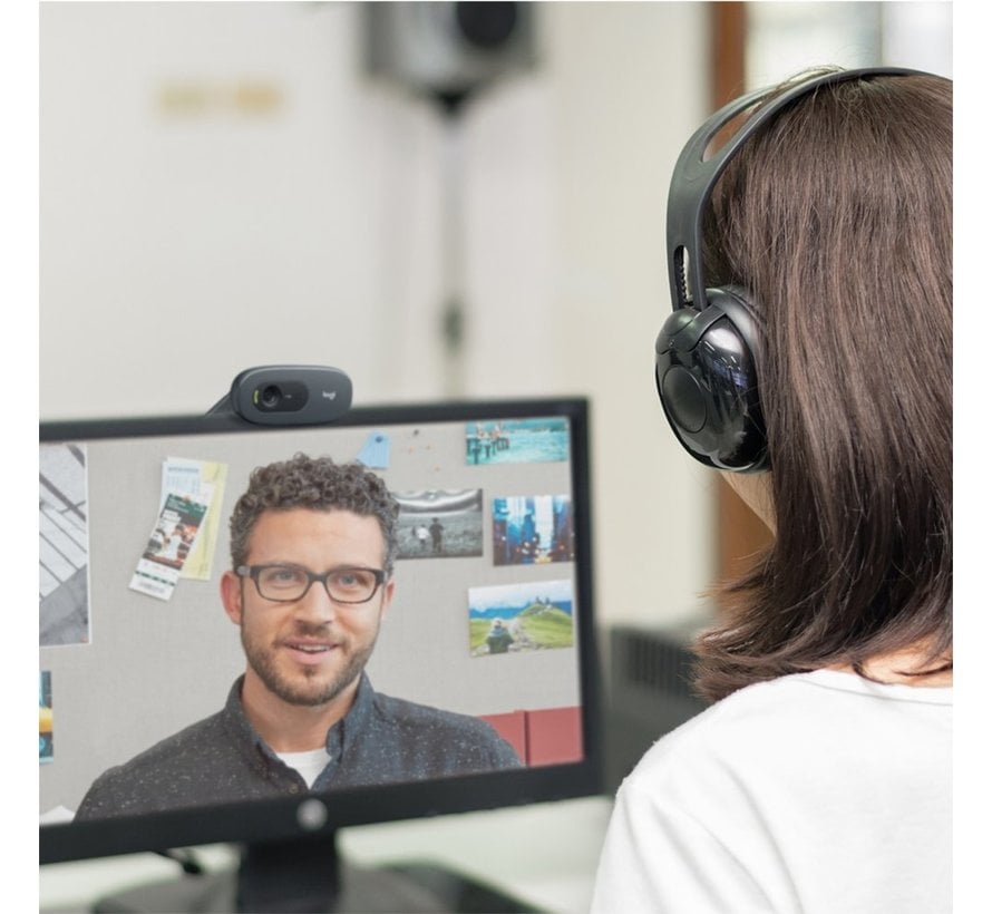 C505 HD | 720p 30FPS USB Webcam met Microfoon