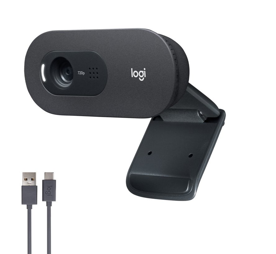 C505 HD | 720p 30FPS USB Webcam met Microfoon
