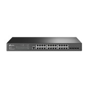 TP-Link TL-SG3428 | JetStream 24-poorts Gigabit L2 Managed Switch | 4x SFP | Omada SDN | Rackmount | Zwart