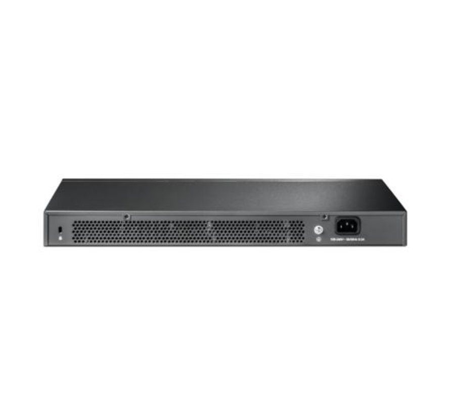 TL-SG3428 | JetStream 24-poorts Gigabit L2 Managed Switch | 4x SFP | Omada SDN | Rackmount | Zwart