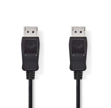 Nedis | DisplayPort Kabel | 2,0m | Zwart