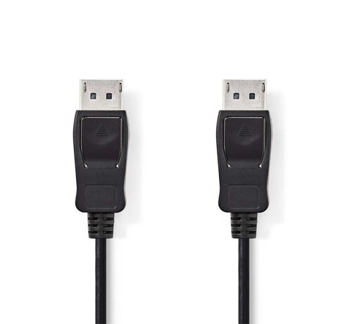 Nedis | DisplayPort Kabel | 2,0m | Zwart