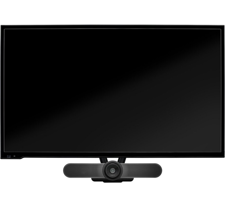 TV Mount for MeetUp 939-001498 | Bevestigingsbeugel voor MeetUp ConferenceCam | VESA-montage | Boven of onder scherm | Zwart