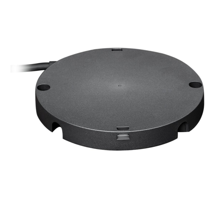 Rally Mic Pod Hub 939-001647 | Microfoonhub voor Rally-systemen | 3x 12-pins aansluitingen | Onder-tafel montage | Grafiet