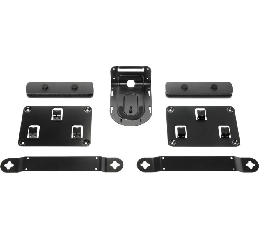 Rally Mounting Kit 939-001644 | Bevestigingsset voor Rally-systemen | Wandmontage | Zwart