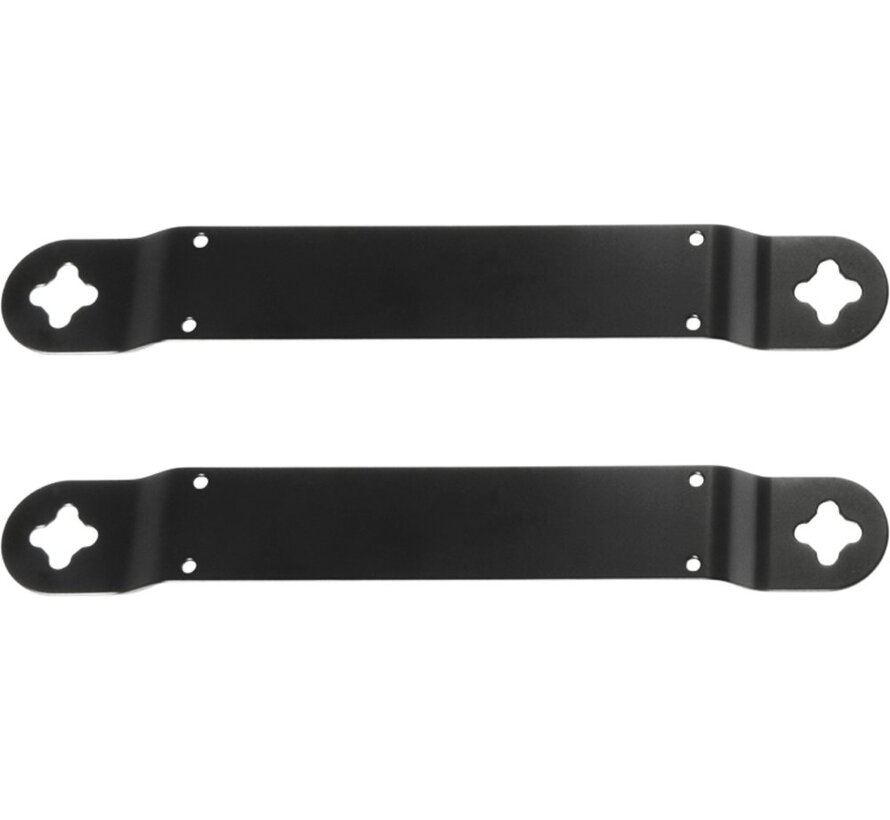 Rally Mounting Kit 939-001644 | Bevestigingsset voor Rally-systemen | Wandmontage | Zwart