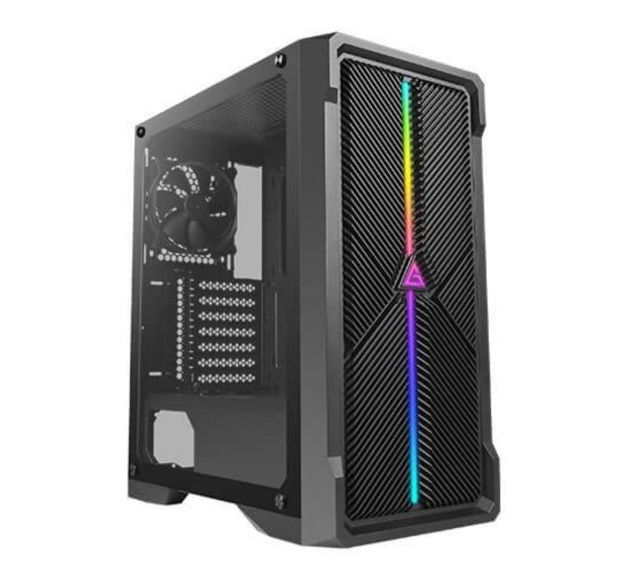 NX420 RGB | Midi Tower Case | Zwart