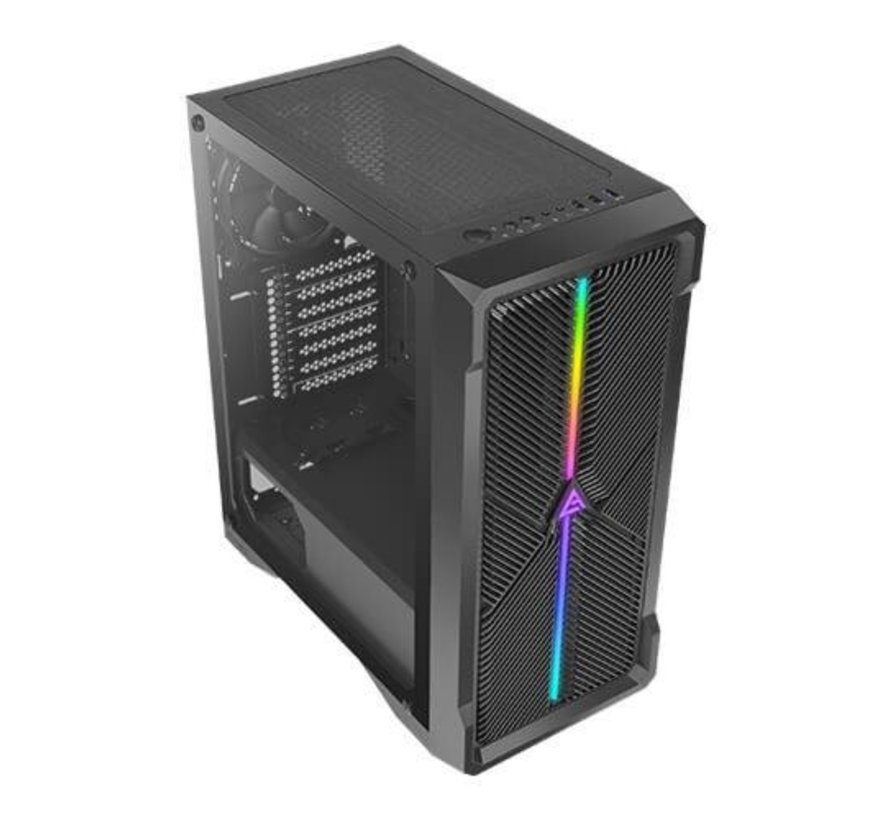 NX420 RGB | Midi Tower Case | Zwart
