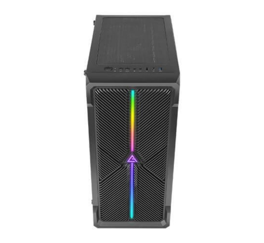 NX420 RGB | Midi Tower Case | Zwart