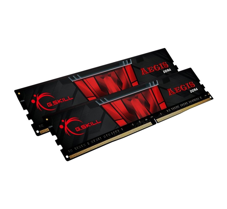 G.Skill Aegis | 16GB 2x8GB DDR4 | 3200MHz | DIMM | CL16 | Geheugenmodules | RAM