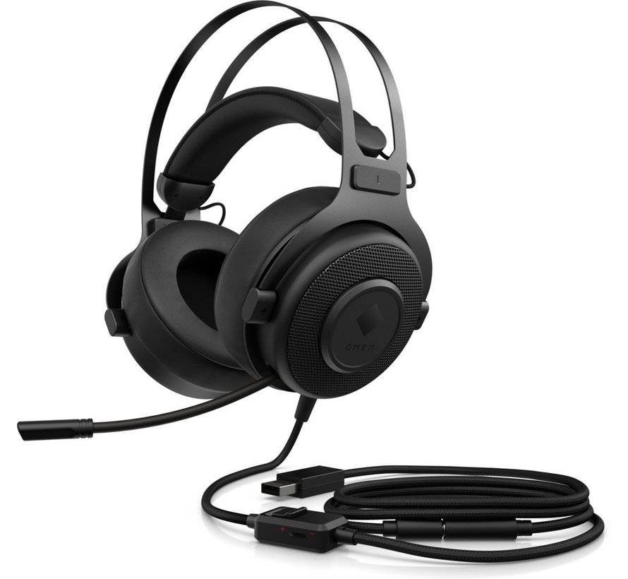 HP Omen Blast | Bedrade Over-ear Gaming Headset 3.5mm Connector | Zwart