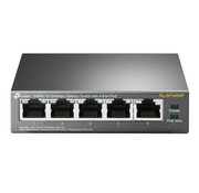 TP-Link TP-LINK TL-SF1005P | Unmanaged Fast Ethernet Switch | 5 Poorten | PoE | Zwart