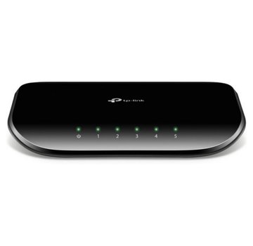 TP-Link TL-SG1005D | Unmanaged | Gigabit Ethernet (10/100/1000 Mbps)