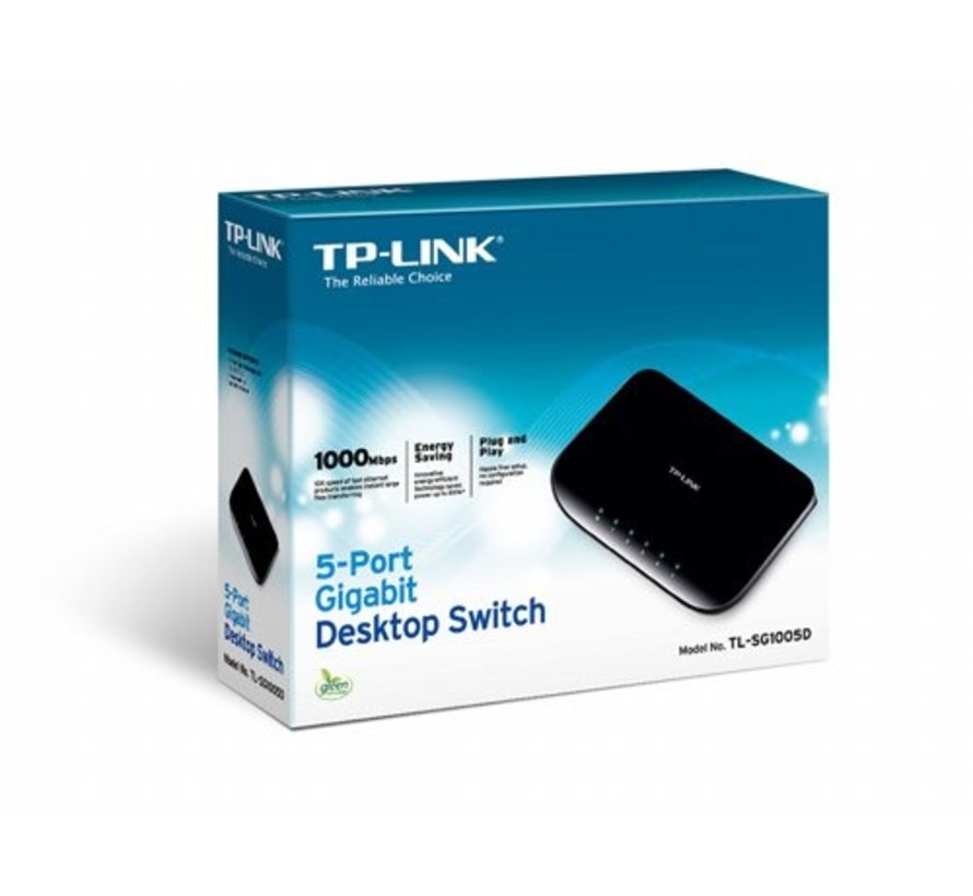TL-SG1005D | Unmanaged | Gigabit Ethernet (10/100/1000 Mbps)