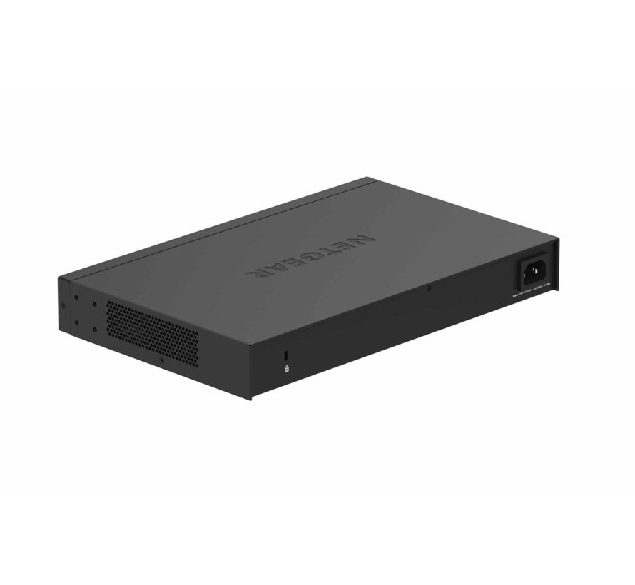 NETGEAR GS324P | Unmanaged | Gigabit Ethernet (10/100/1000 Mbps) | Power over Ethernet (PoE) | 1U