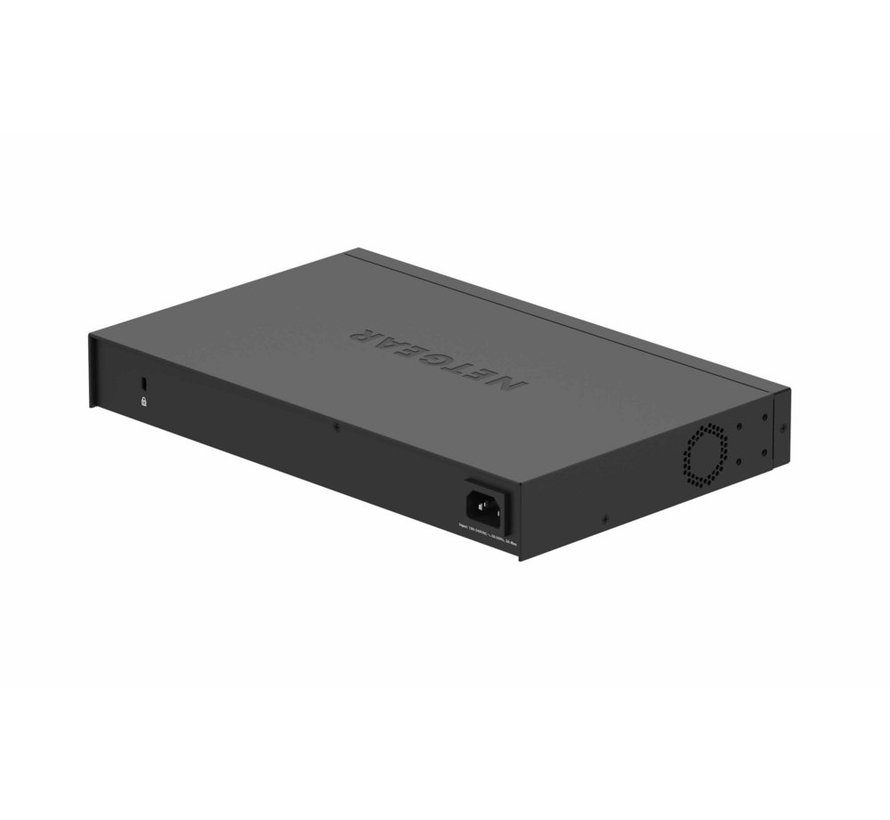 NETGEAR GS324P | Unmanaged | Gigabit Ethernet (10/100/1000 Mbps) | Power over Ethernet (PoE) | 1U