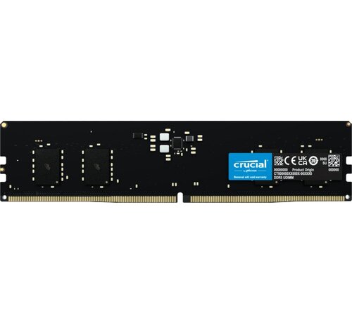Crucial | 1x8GB DDR5 | 4800MHz | DIMM | CL40 | Geheugenmodule | RAM