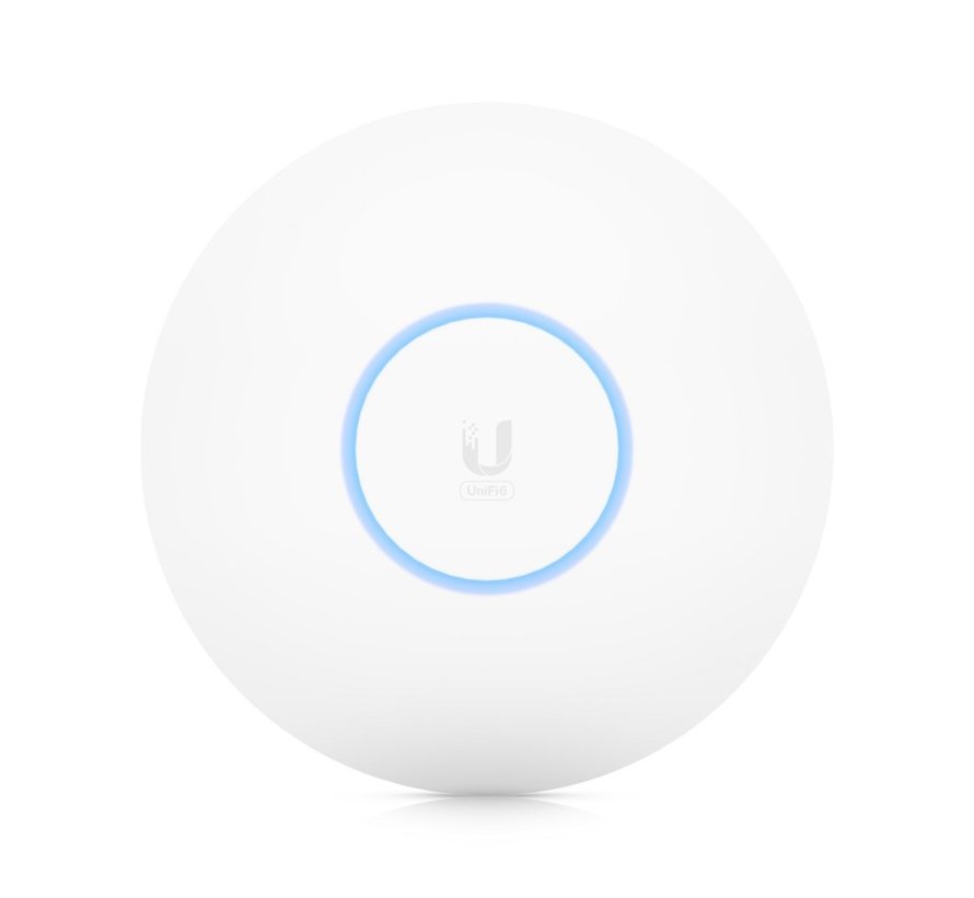 UniFi 6 Pro Access Point | Wifi 6 | Power over Ethernet (PoE) | 4800 Mbit/s | Inclusief Plafond- en Muurmontagebeugel