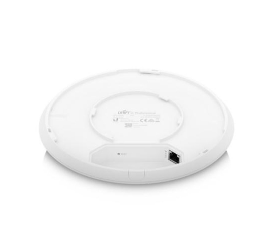 UniFi 6 Pro Access Point | Wifi 6 | Power over Ethernet (PoE) | 4800 Mbit/s | Inclusief Plafond- en Muurmontagebeugel