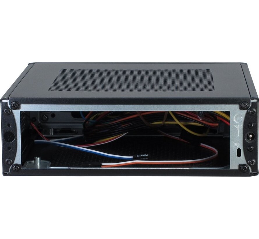 ITX-601 | Mini-ITX Case | 60 Watt Voeding | Zwart