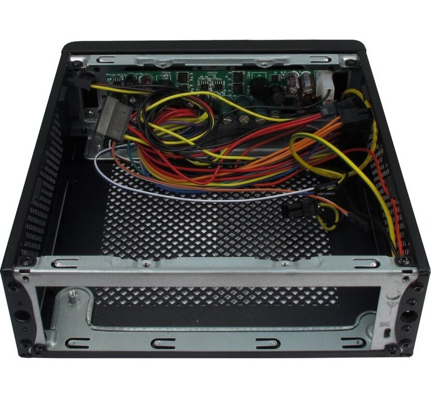 ITX-601 | Mini-ITX Case | 60 Watt Voeding | Zwart