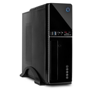 Inter-Tech IT-607 | Micro Tower Case | Zwart