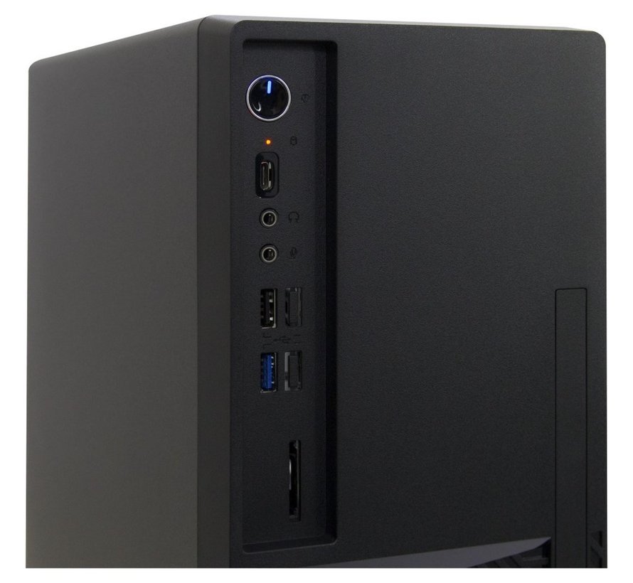 S-703 | Micro Tower Case | Zwart