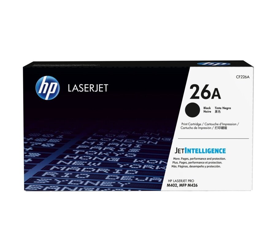 HP 26A | Originele Zwarte LaserJet Tonercartridge