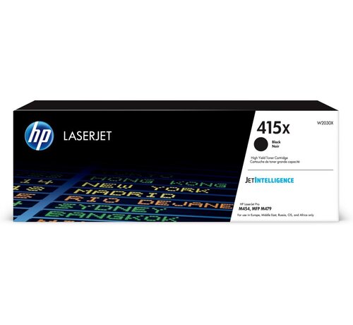 Hewlett Packard HP 415X | Originele High-Capacity Zwarte LaserJet Tonercartridge