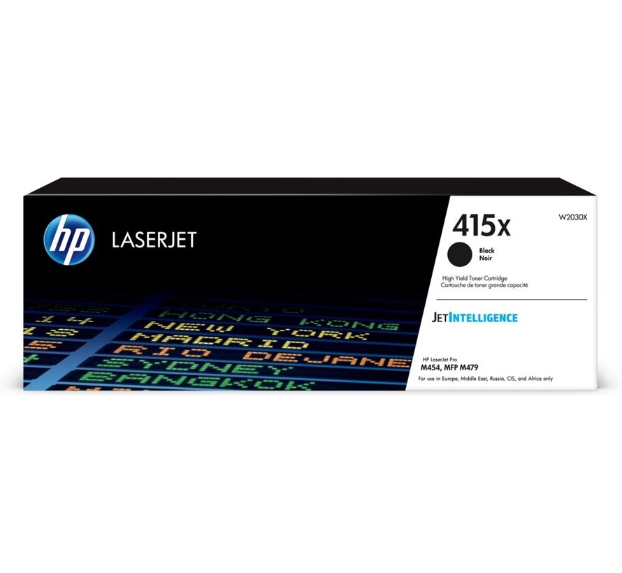 HP 415X | Originele High-Capacity Zwarte LaserJet Tonercartridge