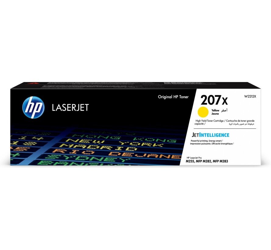 HP 207X | Originele High-Capacity Gele LaserJet Tonercartridge