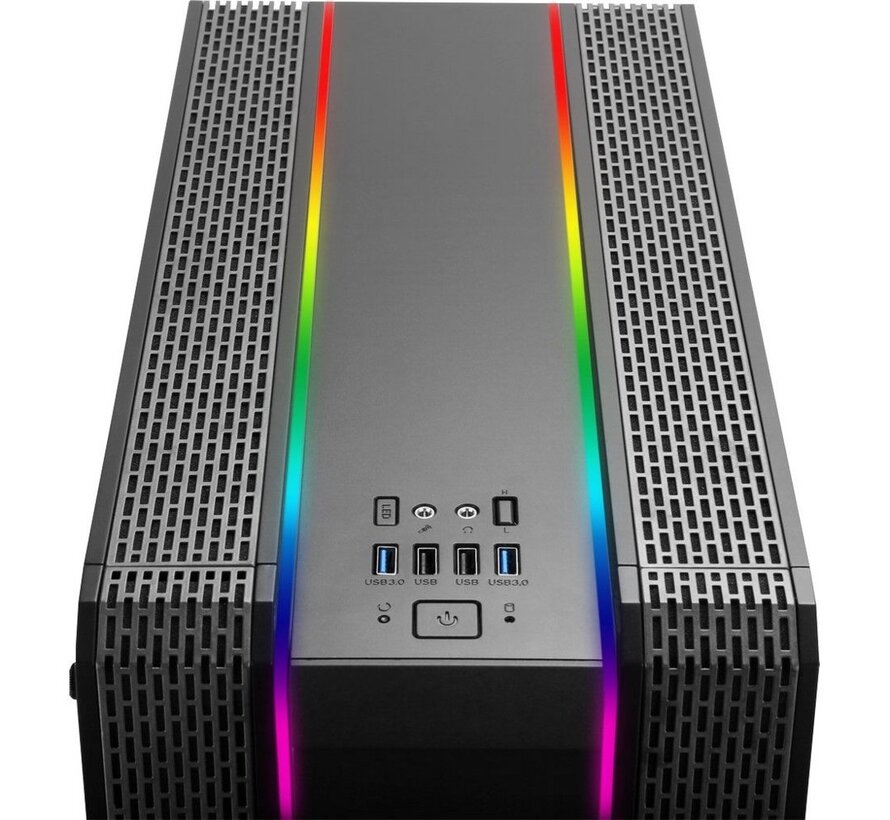 S-3901 Impulse RGB | Tower Case | Zwart
