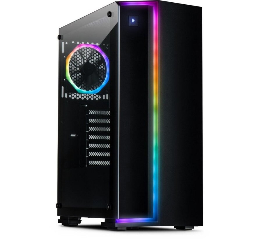 S-3906 Renegade RGB | Midi Tower Case | Zwart