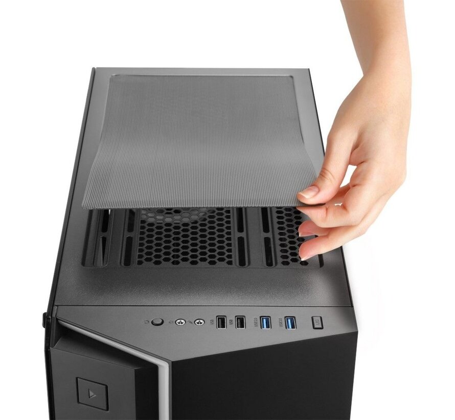 S-3906 Renegade RGB | Midi Tower Case | Zwart